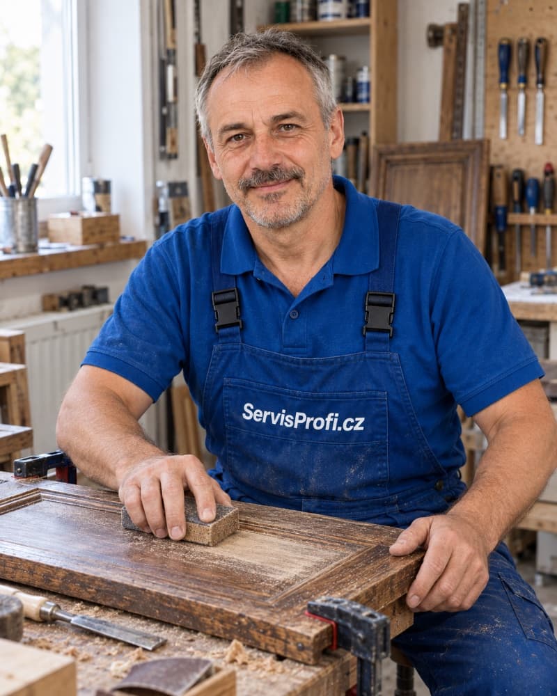 Roman, Truhlář, renovace dřeva